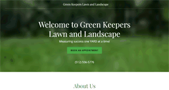 Desktop Screenshot of greenkeeperstexas.com