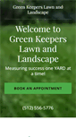 Mobile Screenshot of greenkeeperstexas.com